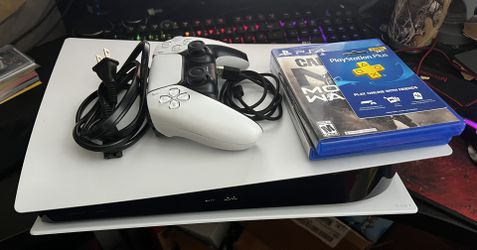 Ps5 With Controller, 3 Games And PlayStation Plus