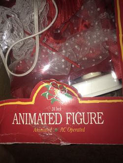 Xmas animated doll