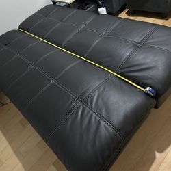 Futon $100 Fold To Full Size Bed, Good Condition