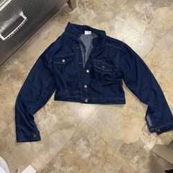 Cropped Jean Jacket