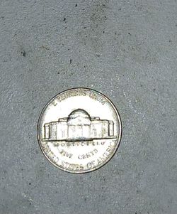 1968 D Nickel