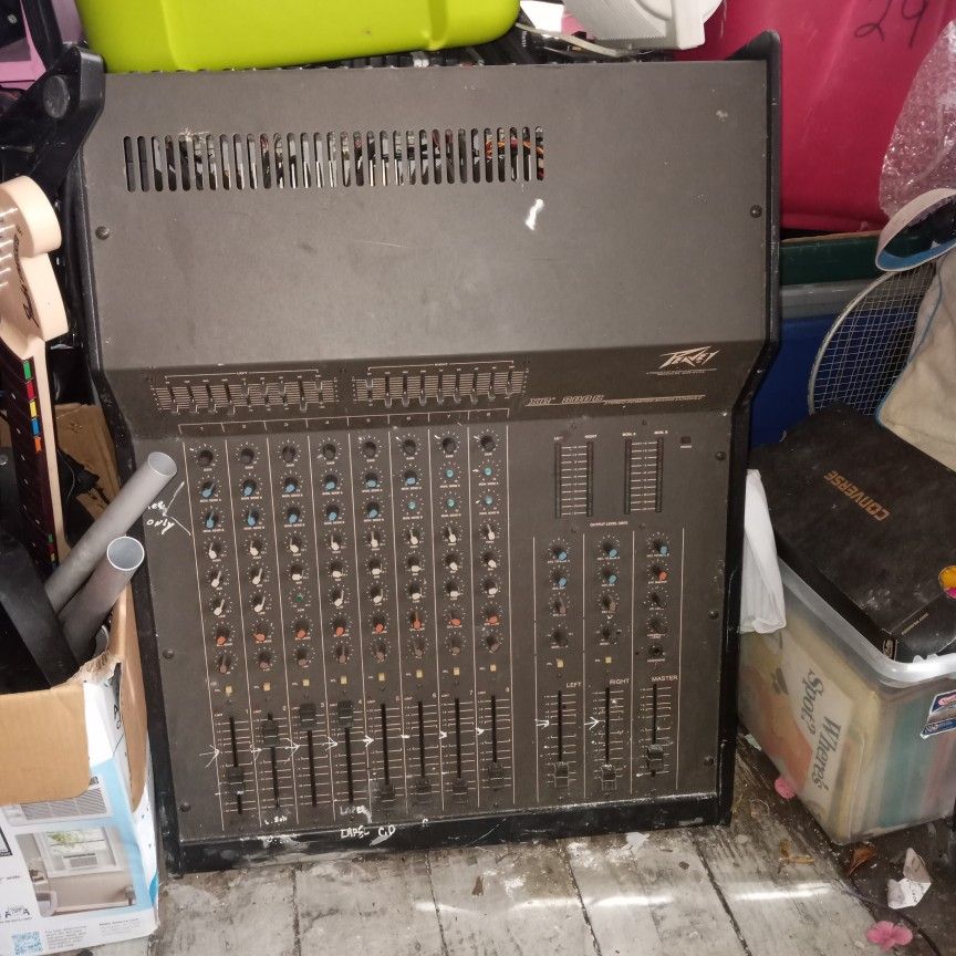 A Huge Almost 3 Foot Tall Dj Equalizer .Sound Adjusting Music Machine