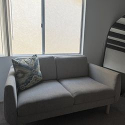 Gray IKEA Loveseat