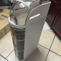 New slim storage cabinet for bathroom, laundry room, kitchen with 3 tiers