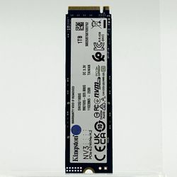 Kingston 2280mm NV3 1TB M.2 NVMe Gen 4.0 x 4 SSD SNV3S