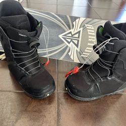 Byron Snowboard And Boots