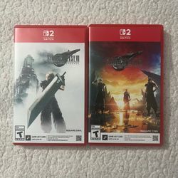 Nintendo Switch 2 Final Fantasy 7 Bundle Cartridge Game