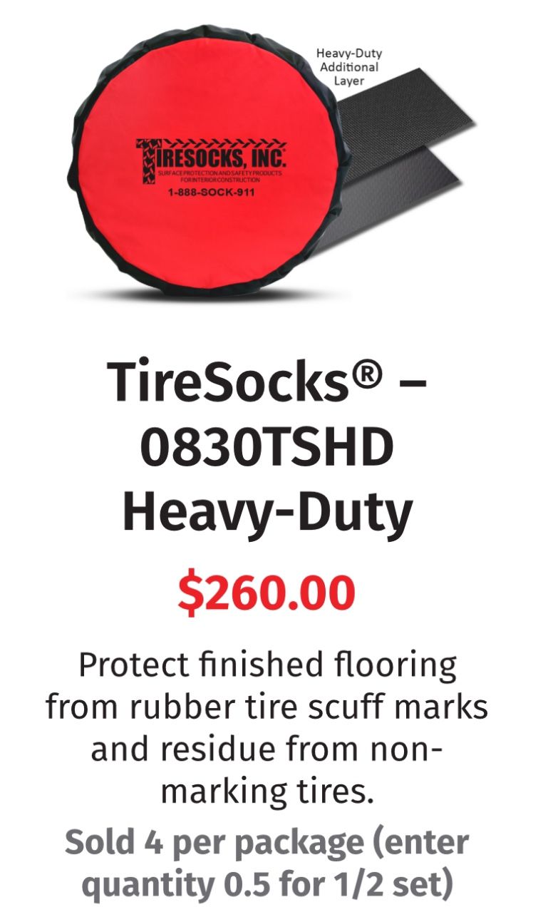 Heavy Duty Forklift Tire Socks