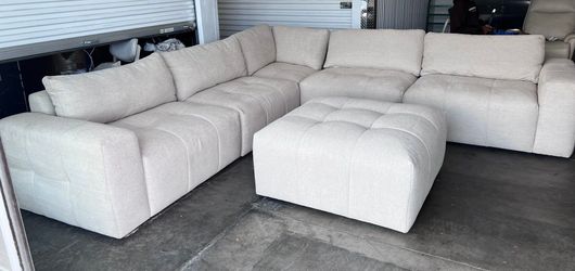 Paige 6-Piece Modular Fabric Sectional
