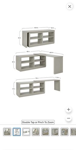 Swivel desk
