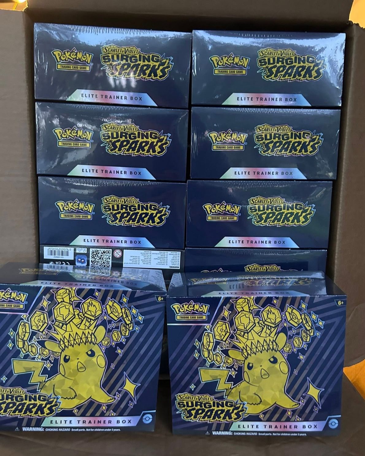 Pokémon Surging Sparks Etbs
