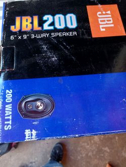JBL 6x9 Voices