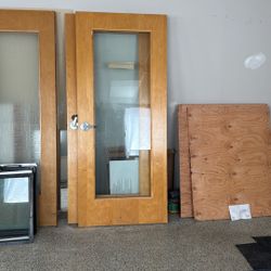 5 Glass Office Doors