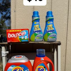 Tide Detergent Bundle