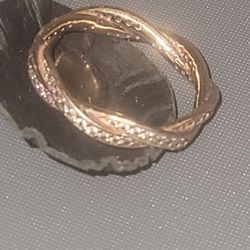 Authentic Pandora Rose Twist of Fate Ring - Sterling Band 54 (US 7)