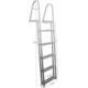 New Extreme Max 3005.3383 Aluminum Pontoon Ladder 5 Step 