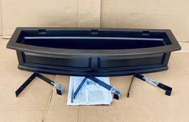 New Other Mayne Nantucket 4' Espresso Window Box Outside Planter For Flowers, 4831-ES