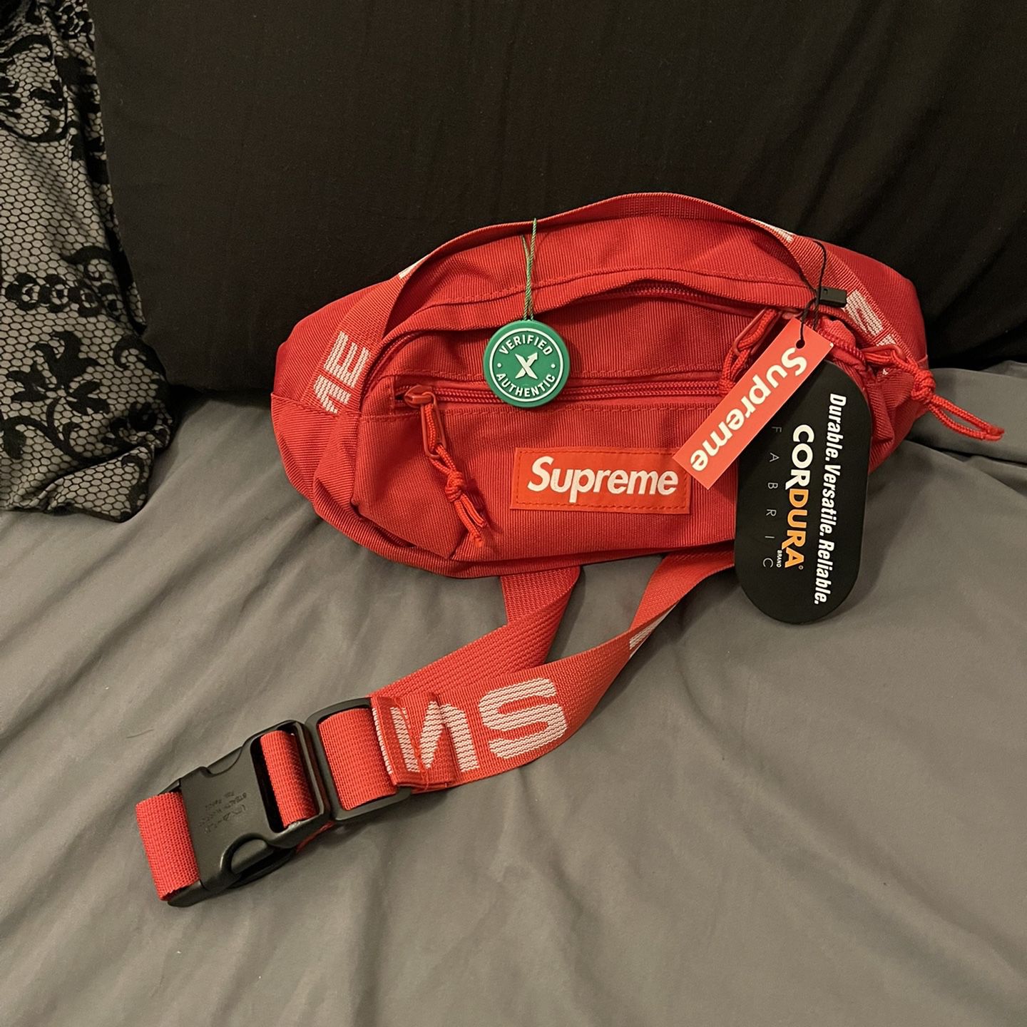 Supreme Waist Bag (SS18) Red BRAND NEW w/ TAGS