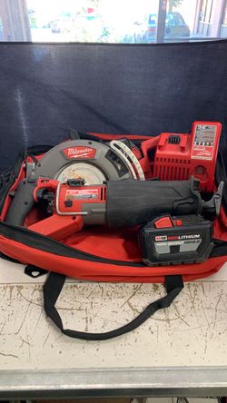 Milwaukee Circular Saw & Super Sawzall Set