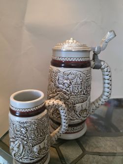 Collectors beer steins