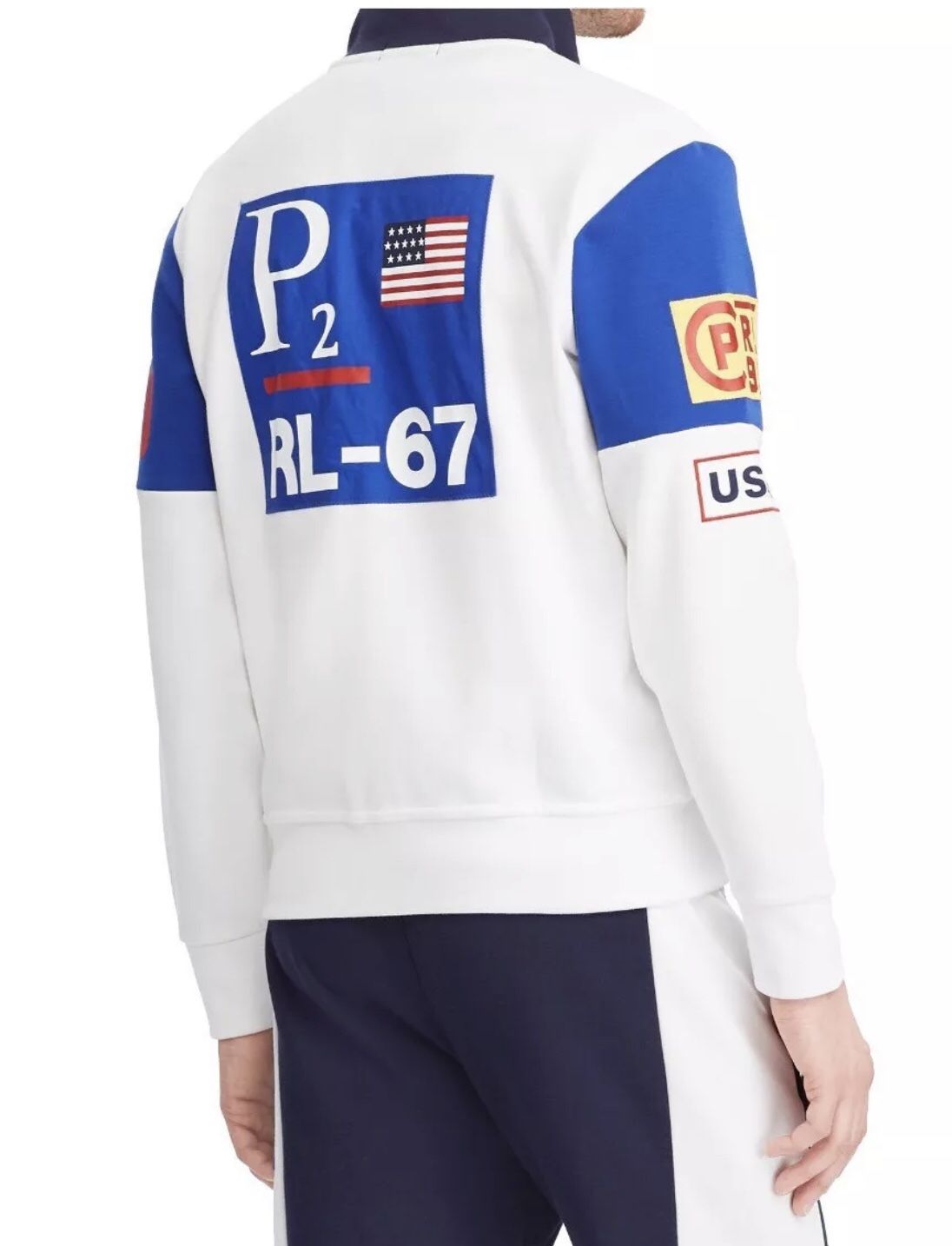 Polo Ralph Lauren Limited Edition CP 93 Double knit White Track