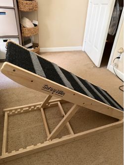 SweetBin Wooden Adjustable Pet Ramp