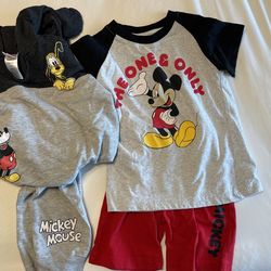 Toddler Mickey Mouse Outfit 4T
