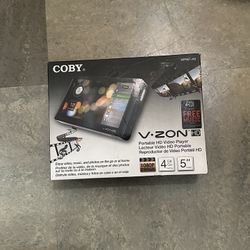 Coby MP957 HD Video & MP3 Player 5" 1080p NEW Open Box / Nuevo Caja Abierta