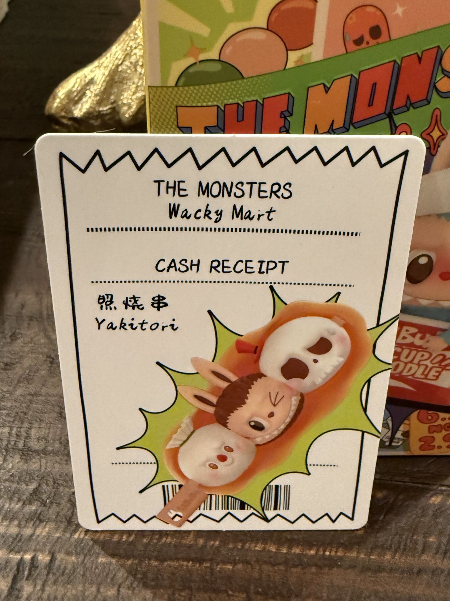 The Monsters - Wacky Mart - Yakitori labubu figure