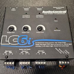 AudioControl LC6i Black 6 Channel Line Output Converter