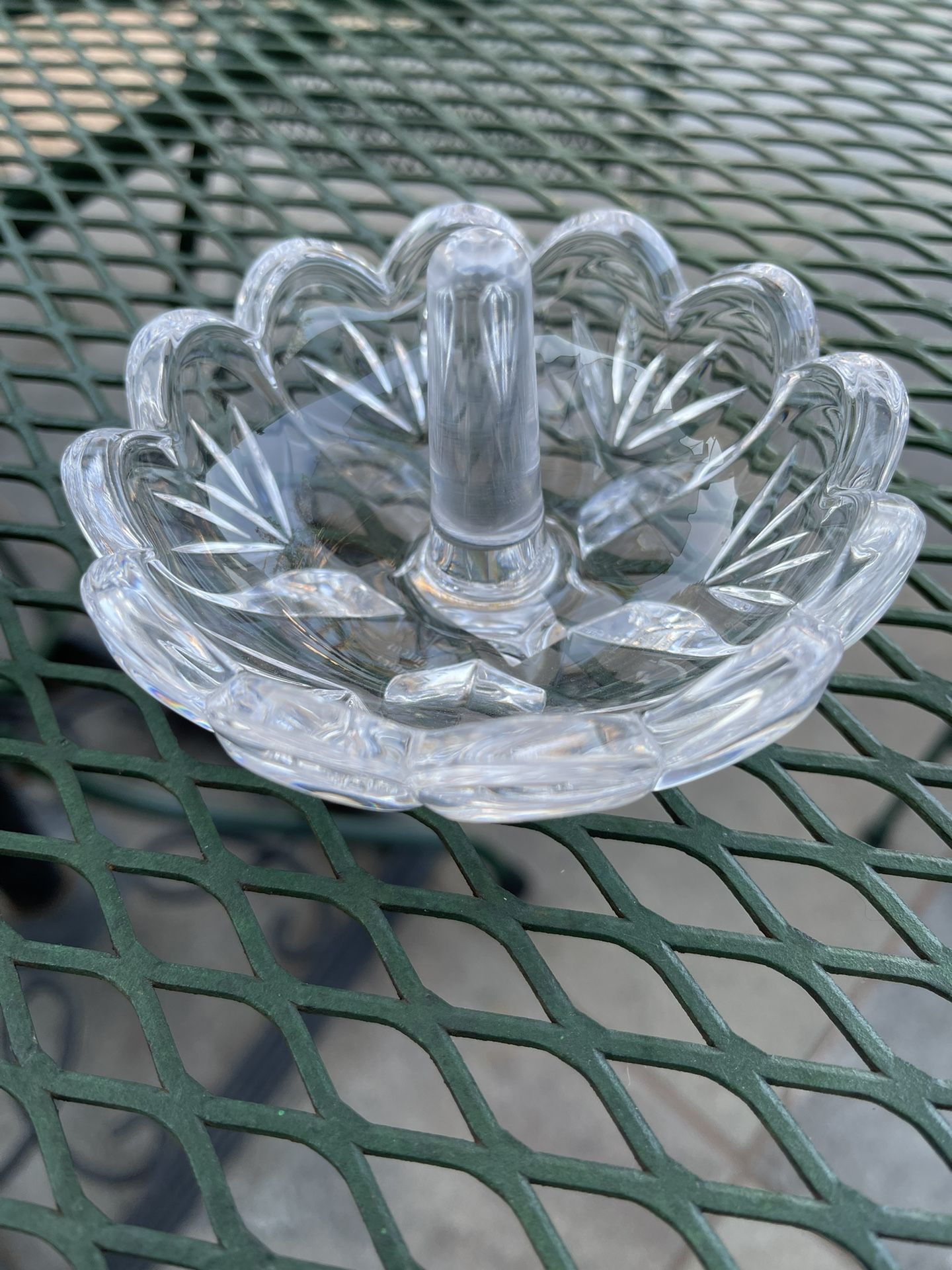 Waterford Crystals Ring Holder Made In Germany .