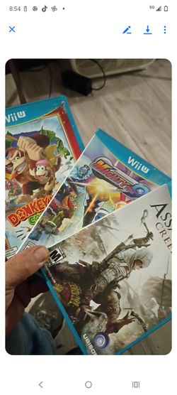 Wii u games ..5$ each (San Benito )