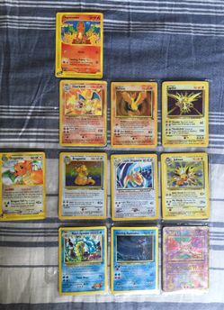 Rare holo Pokemon cards