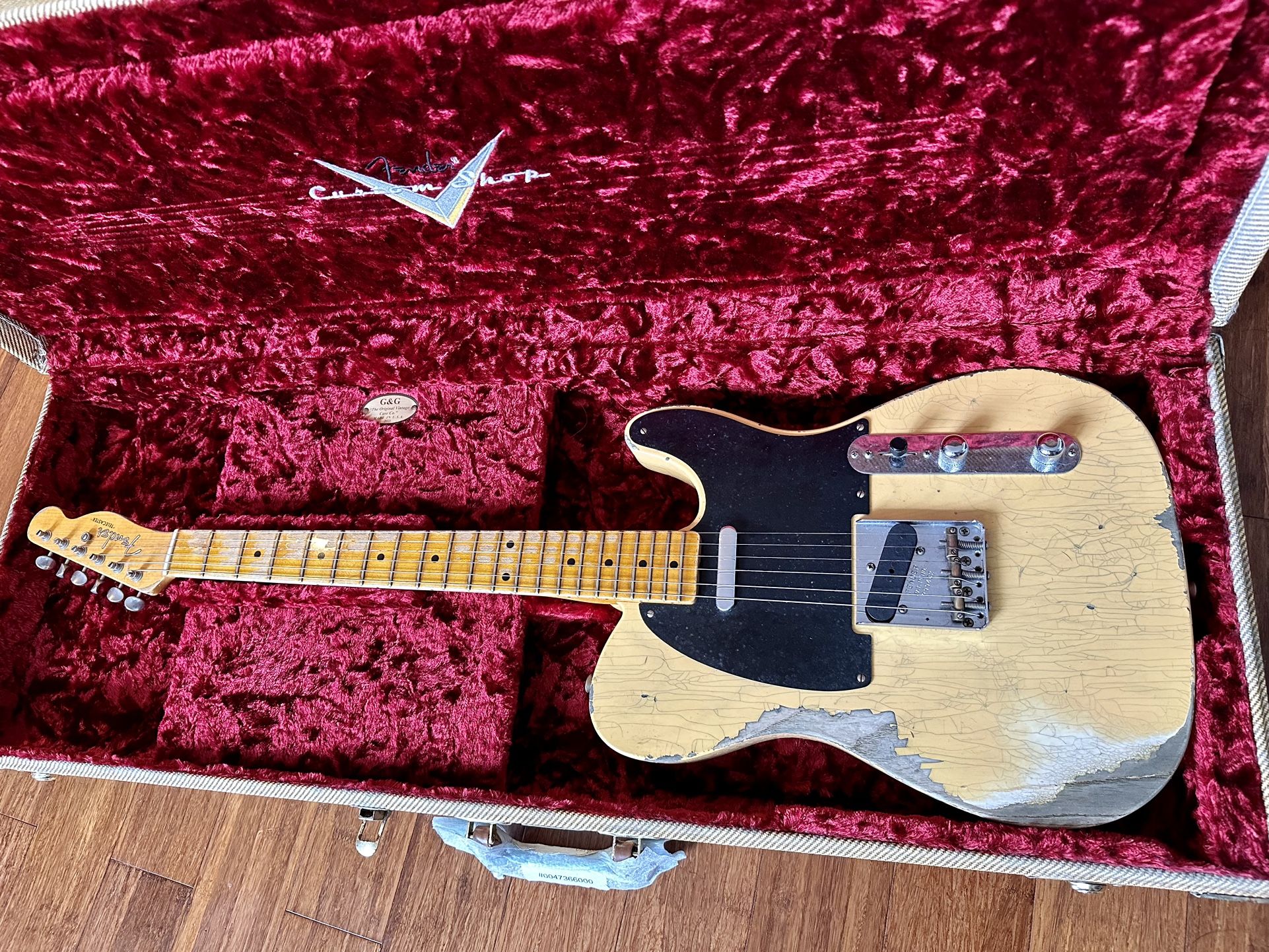 fender custom shop telecaster heavy relic