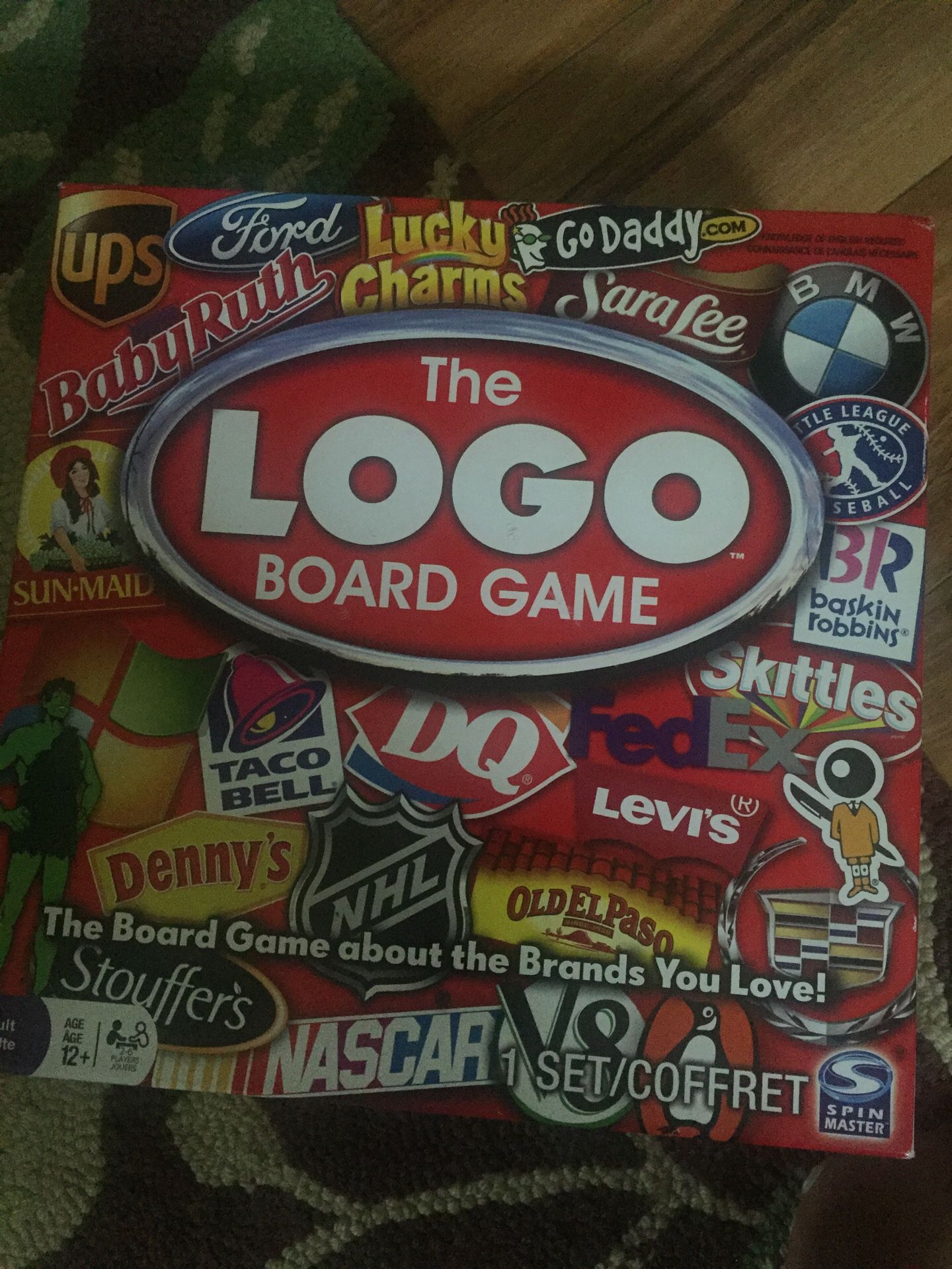 The logo board game