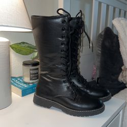 Steve Madden Boots, Black, Youth Size 3