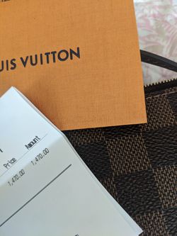 Louis Vuitton GM Damier Ebene Neverfull bag/purse$1200 for Sale in Johnson  City, TN - OfferUp