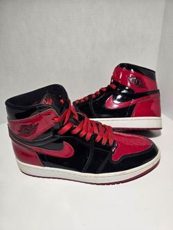 Air Jordan 1 Retro High OG "Patent Bred" - Size 9.5
​- $80