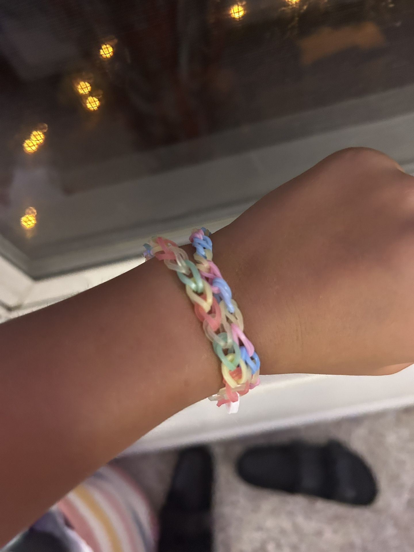 Two Set Rubber Band Bracelet