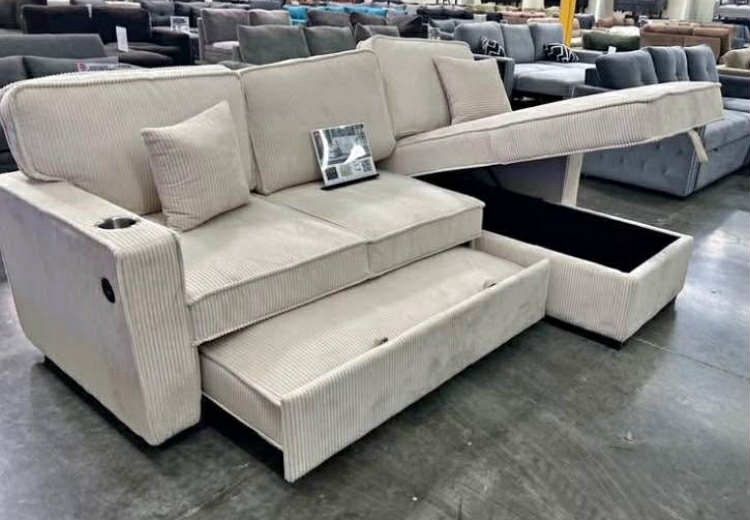New Sleeper Sofa Couch Bed! Includes Free Delivery 🚚! Free Assembly!