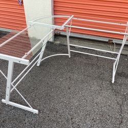 Glass Desk