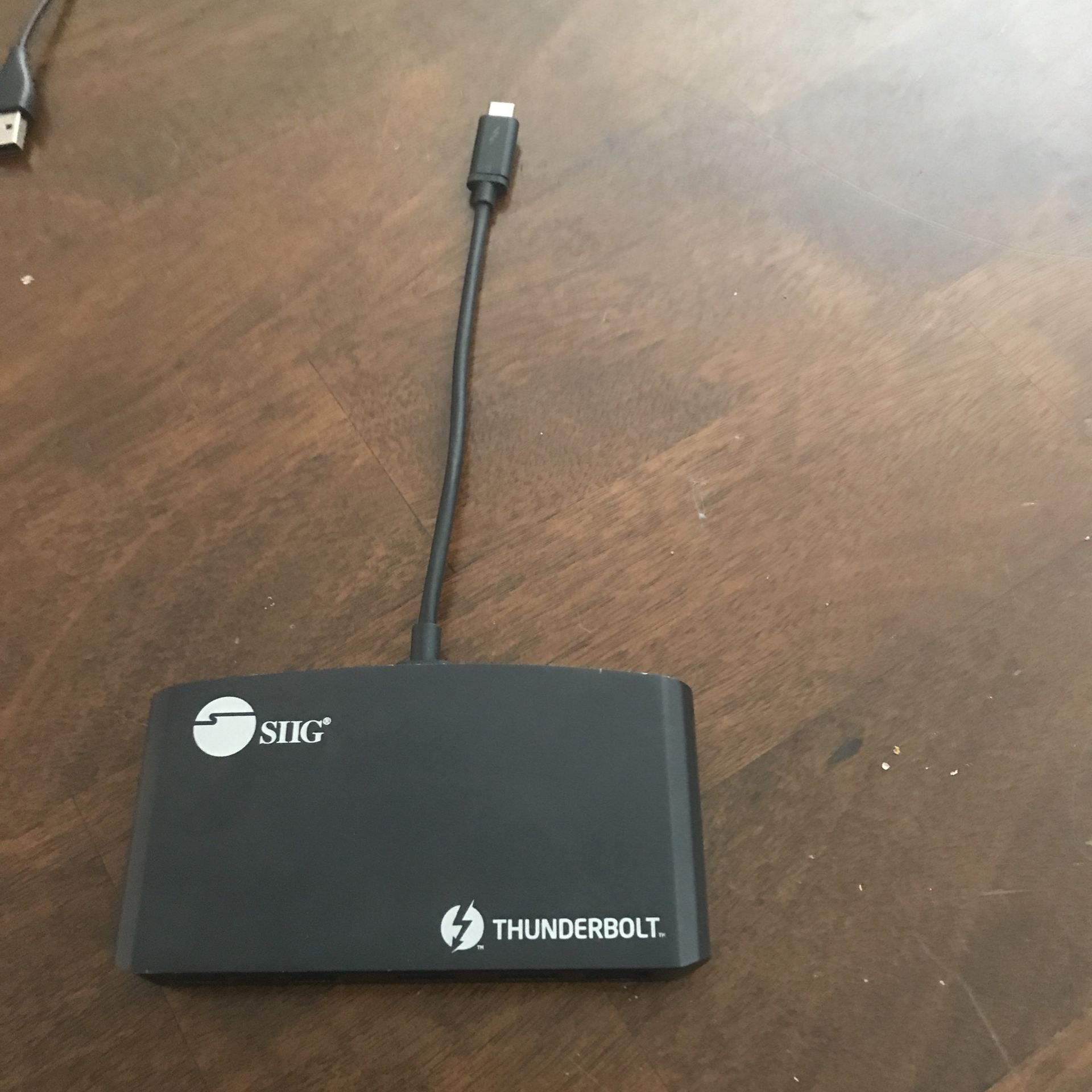 SIIG Thunderbolt 3 to Dual HDMI Video Hub LAN Dock