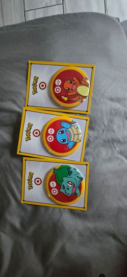 Target Pokémon Pins