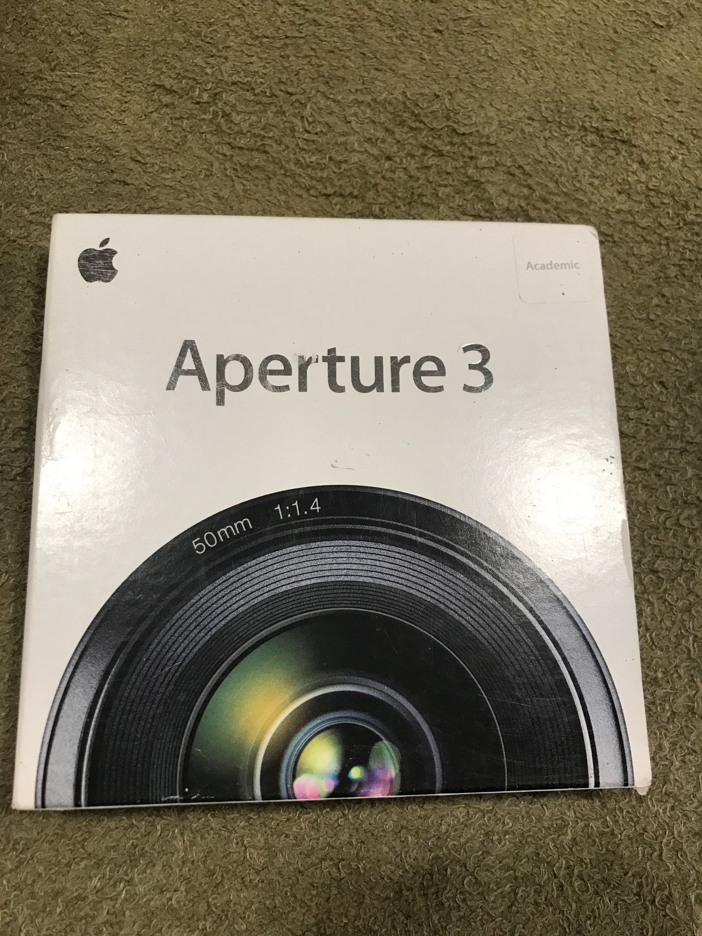 Apple aperture number three academic