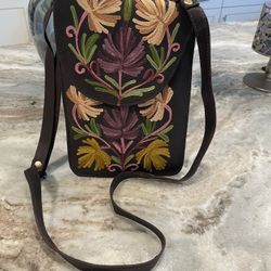 Mobile Suede Leather Pouch 