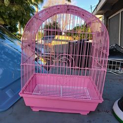 Pink Bird Cage 