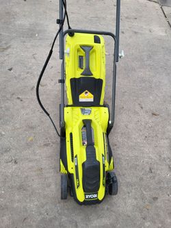 RYUBI 110V ELECTRIC LAWN MOWER.