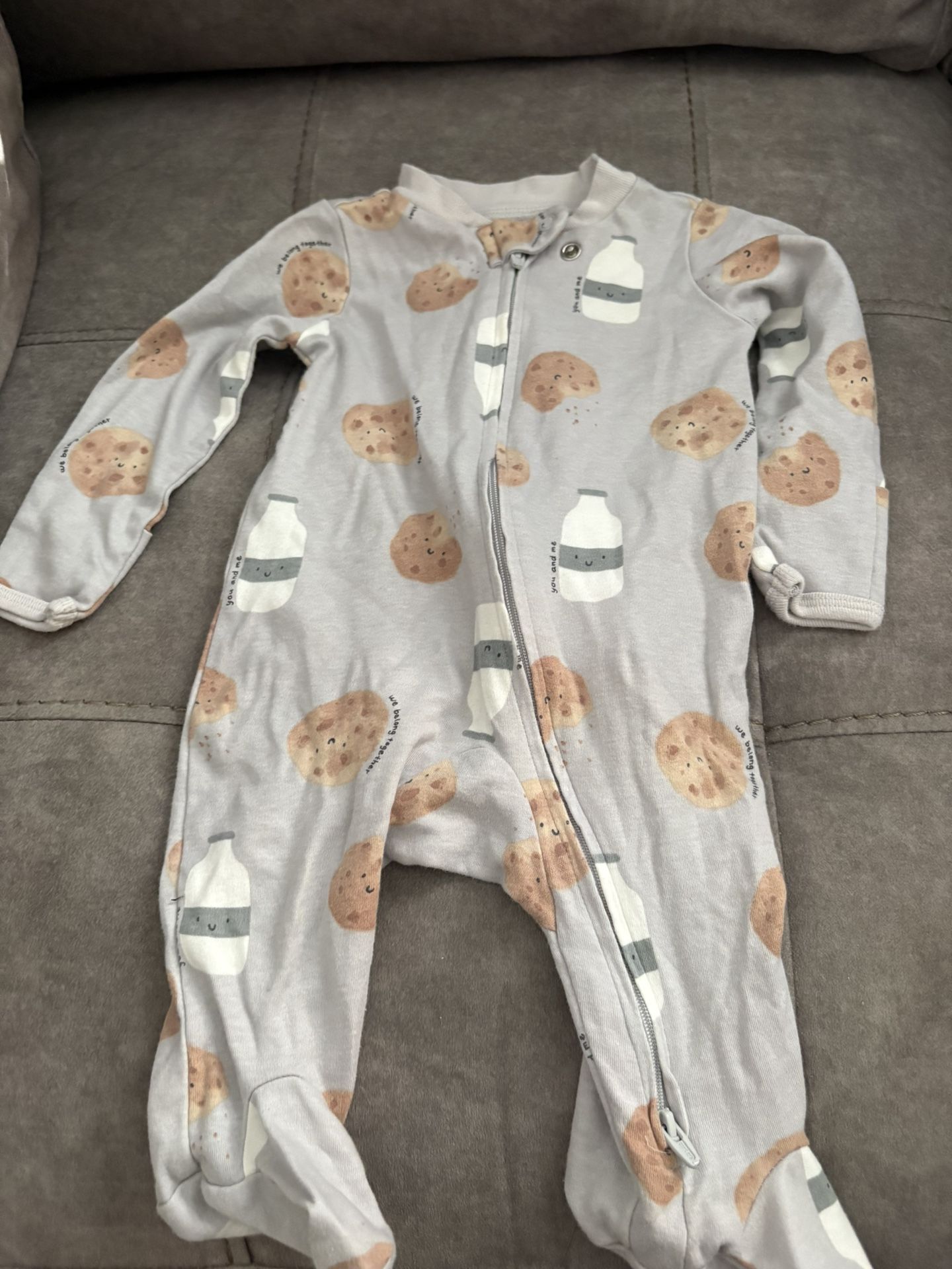 Cookies And milk Footie