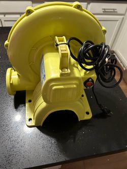 Soplador de Casa de Rebote de 750W, Potente Soplador de Aire para Inflables, Soplador de Bomba de Ventilador Portátil para Casa de Burbujas Inflables,