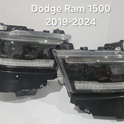 Dodge Ram 2019-2024 Headlights 